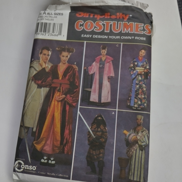 Simplicity Sewing Pattern 8944 Adult Teen Costume Gesha Size Small-Large Cosplay - Picture 1 of 2